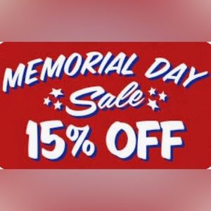 🇺🇸 MEMORIAL DAY SALE!!! 🇺🇸